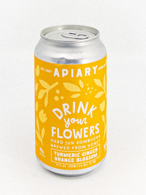 Apiary - 'Drink Your Flowers' Jun Kombucha - Santa Barbara, CA - 12oz