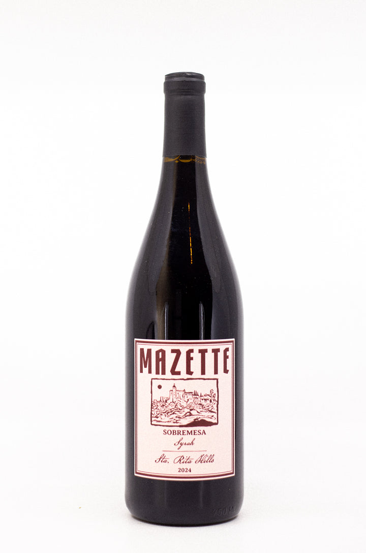 Mazette - 'Sobremesa' - Syrah - Santa Rita Hills, Santa Barbara County, CA - 2024