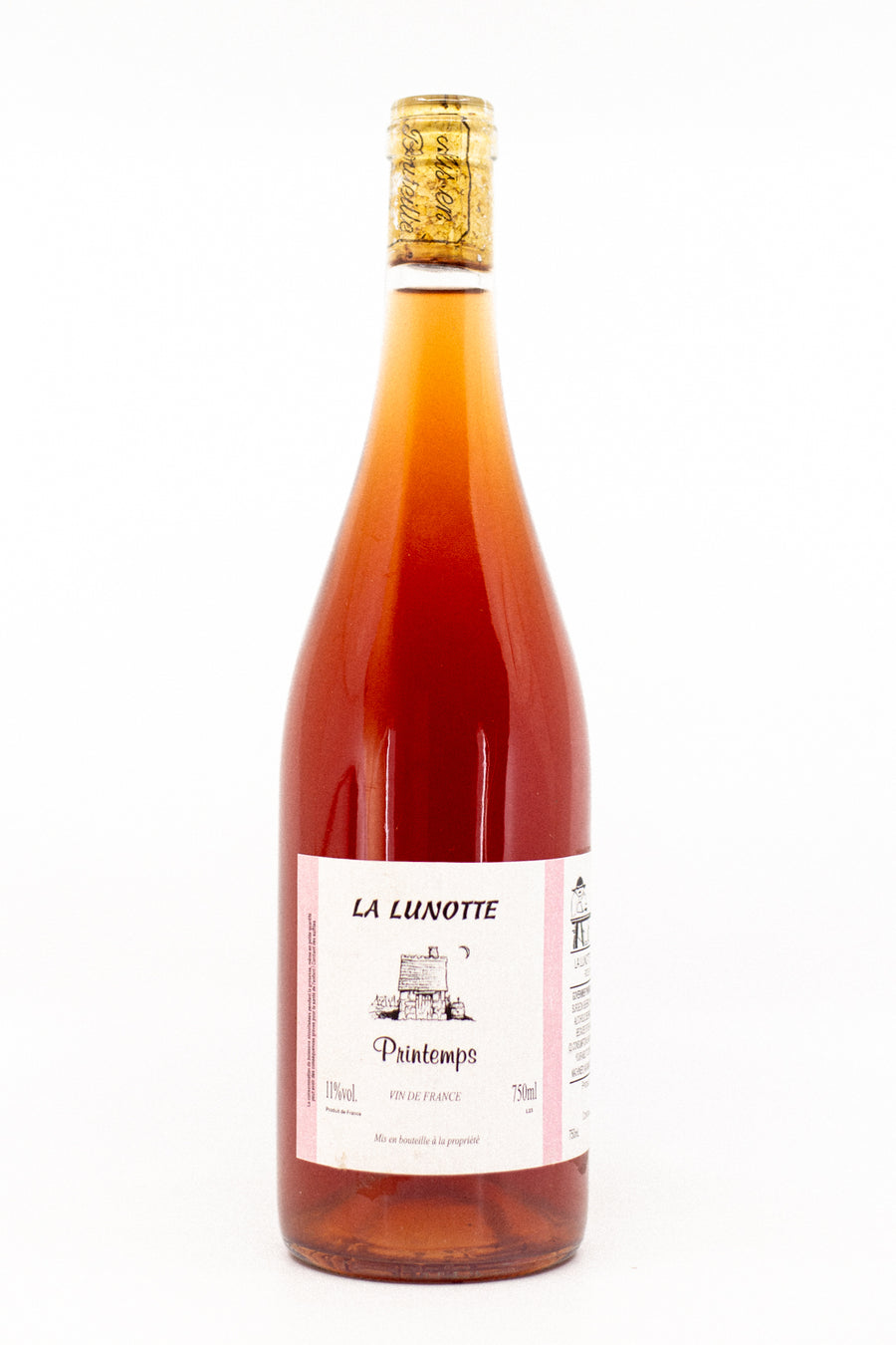 La Lunotte - 'Printemps' - Rosé of Gamay de Bouze - Loir-et-Cher, Loire Valley, FR - 2023