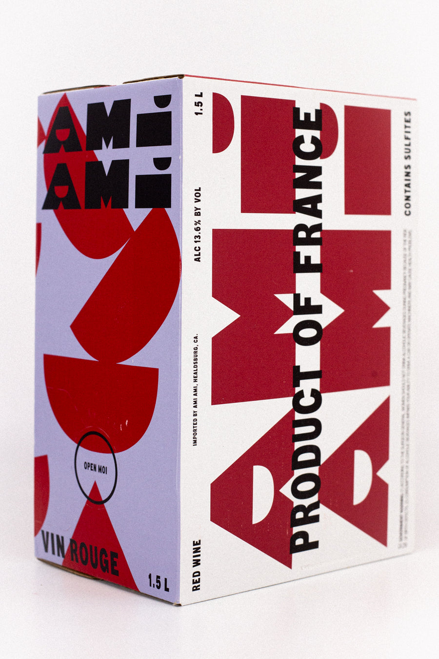 AMI AMI - 'Vin Rouge' - Syrah, Malbec - Limoux AOP, CA - 2023 - 1500ml