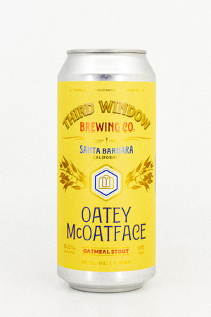 Third Window - 'Oatey McOatface - Oatmeal Stout' - Santa Barbara County, CA - 473ml