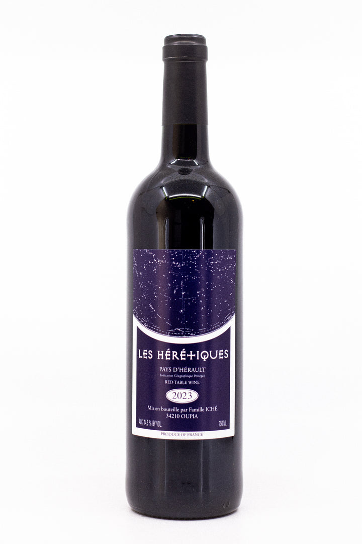 Château d'Oupia - 'Les Heretiques' - Syrah, Carignan, Grenache, Cinsault - Minervois, Languedoc, FR - 2023