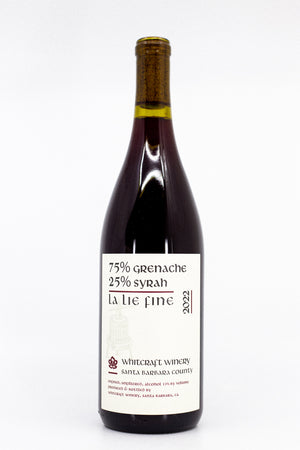 Whitcraft - 'la Lie Fine' - Grenache, Syrah - Santa Barbara County, CA - 2022