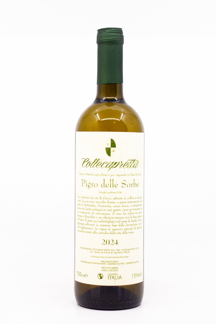 Collecapretta - 'Pigro delle Sorbe' - Greco - Umbria, IT - 2024